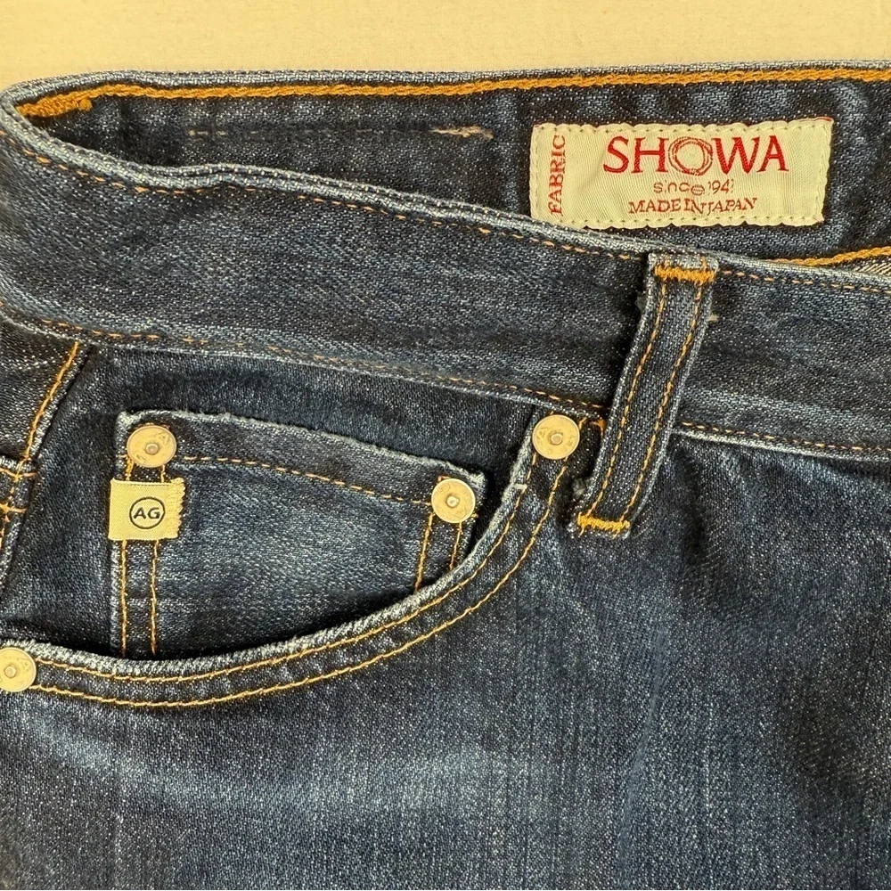 AG Alexxis Slim Jeans Yokohama Japan Red Line Selvedge Size 28